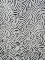 Tkanina zasłonowa szer 145cm,czarno-srebrna,połysk