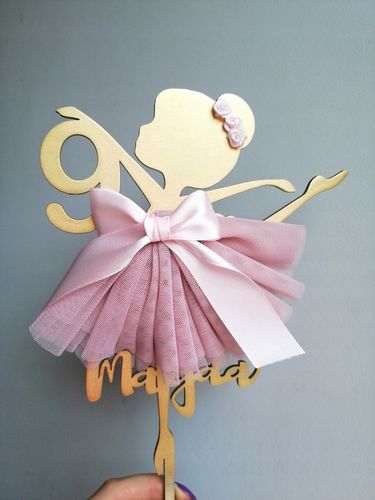 Topper Baletnica z cyfrą, urodziny na Arena.pl
