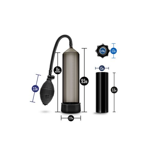 Pompka do penisa Blush Quickie kit Czarny na Arena.pl