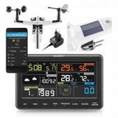 Stacja Pogody Profesjonalna Solar Aplikacja WI-FI