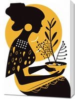 Obraz 50x70cm Kobieta i Natura