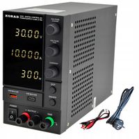 Zasilacz laboratoryjny KORAD U203 30V 10A USB 24W typ A + typ C pomiar mocy