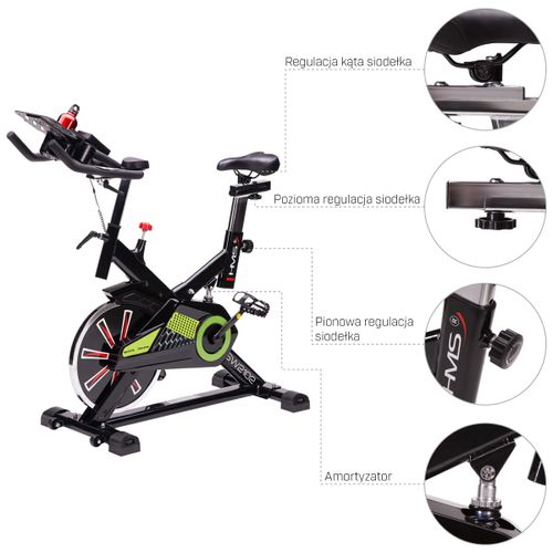 SW2102 LIME ROWER SPININGOWY 15KG HMS na Arena.pl