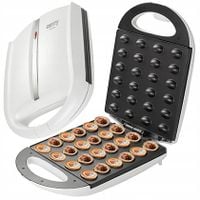 Opiekacz Do Orzeszków Ciastek Forma 24 szt Elektryczny Moc 1600 W XXL Biały