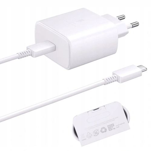 Ładowarka sieciowa Samsung 845 USB typ C 45W + kabel Oryginał BIAŁA Hit na Arena.pl