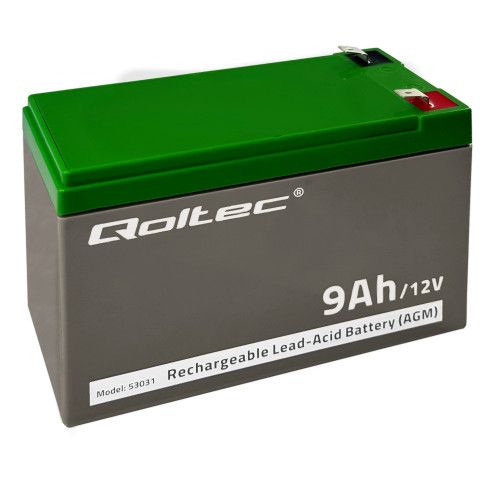 AKUMULATOR AGM BEZOBSŁUGOWY 12V SZCZELNY 9Ah na Arena.pl