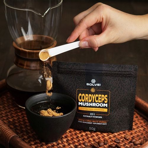 CORDYCEPS SINENSIS 10:1 EKSTRAKT 50G SOLVE LABS na Arena.pl