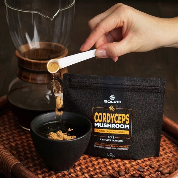 CORDYCEPS SINENSIS 10:1 EKSTRAKT 50G SOLVE LABS zdjęcie 3