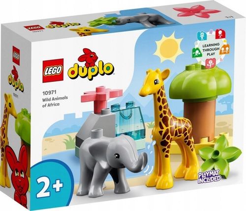 LEGO 10971 Duplo Dzikie zwierzęta Afryki + GRATIS Torba Prezentowa LEGO na Arena.pl