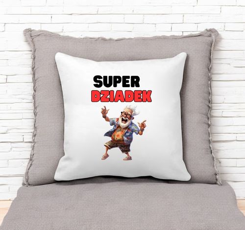PODUSZKA I KUBEK ORYGINALNY PREZENT DZIEŃ DZIADKA URODZINY IMIENINY DZIADEK na Arena.pl