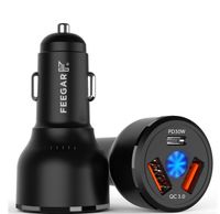 Ładowarka samochodowa PD USB 66W Samsung Xiaomi 9A