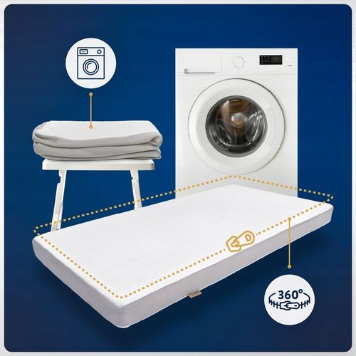 Materac 140x70 TWARDY ŚREDNIO PREMIUM PIANKOWY Materac do Łóżeczka 140x70 na Arena.pl