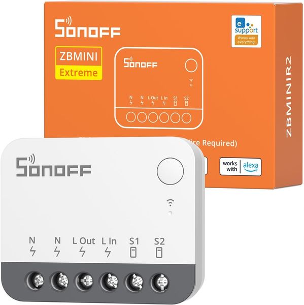 Sonoff ZBMINIR2 ZBMINI Extreme przekaźnik ZigBee eWeLink ZHA Zigbee2MQTT zdjęcie 1