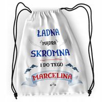 Plecak Dla Marceliny Sportowy Szkolny Worek Torba Z Nadrukiem Ze Zdjęciem