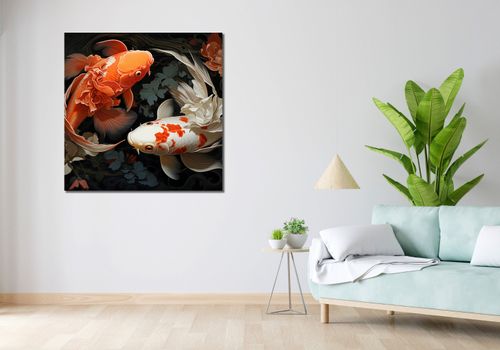 Obraz 100x100cm Harmonijny Taniec na Arena.pl