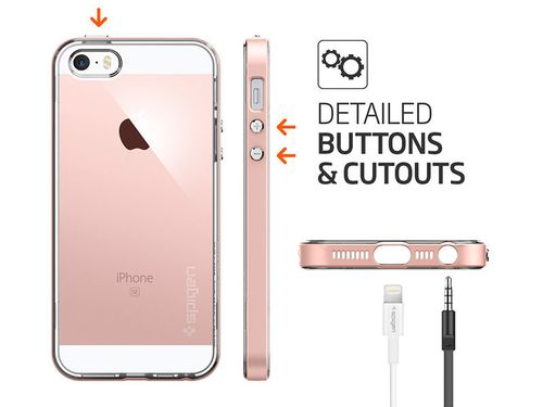 ETUI SPIGEN NEO HYBRID CRYSTAL IPHONE SE/5S/5 na Arena.pl