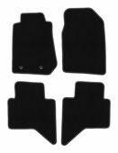 Dywaniki welurowe BASIC Isuzu D-MAX II 2011- pickup czarne