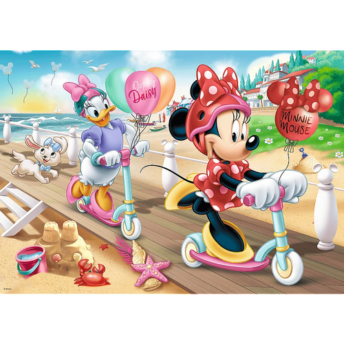 Trefl Minnie na plaży puzzle 200 el na Arena.pl