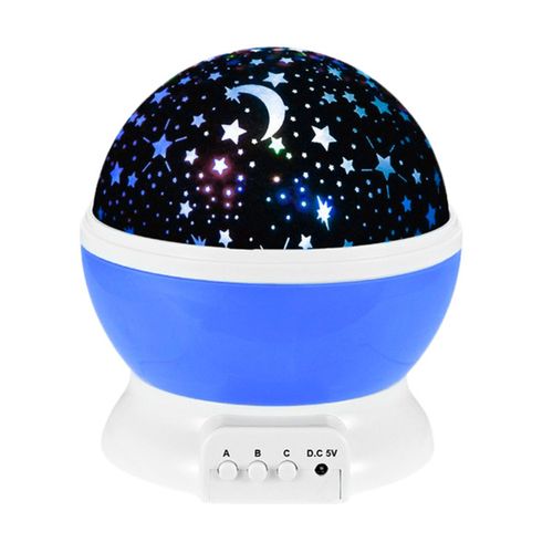 DLA DZIECI PROJEKTOR GWIAZD OBROTOWY   NIEBIESKI na Arena.pl