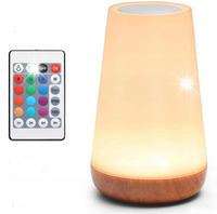 LAMPA NOCNA LED 10 KOLORÓW 4 TRYBY TIMING DO STOŁU ŁÓŻKA