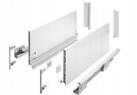 SZUFLADA GTV AXIS PRO 550C1 WYSOKA L550 H167 BIAŁA CICHY DOMYK WYSUW