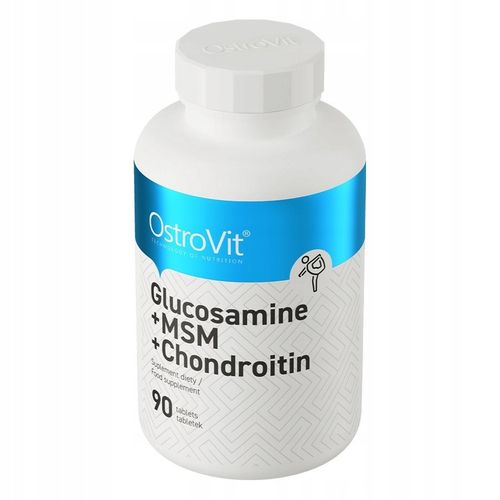 OstroVit Glucosamine + MSM + Chondroitin 90 tabs Glukozamina Chondroityna na Arena.pl