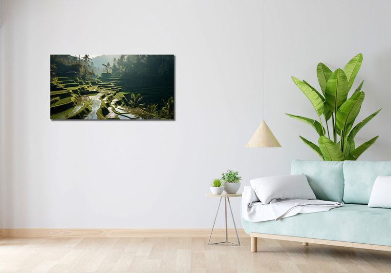 Obraz 100x50cm Zielone Sanktuarium zdjęcie 2