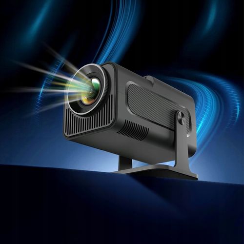 PROJEKTOR RZUTNIK ANDROID TV WIFI FULL HD PRZENOŚNY SMART GŁOŚNIK OBROTOWY na Arena.pl