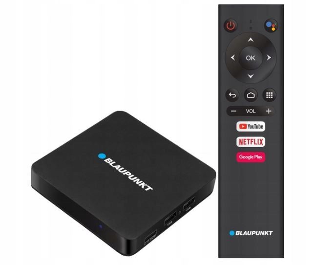 Odtwarzacz multimedialny BLAUPUNKT B-Stream Box Android Smart TV Box zdjęcie 1