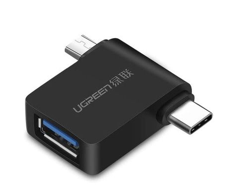Adapter OTG 2w1 USB (A) 3.0 do USB-C  i micro-USB UGREEN na Arena.pl