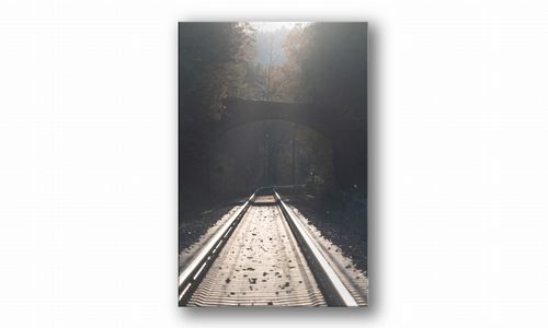 OBRAZ NA PŁÓTNIE 144 Torowisko 60x90cm na Arena.pl