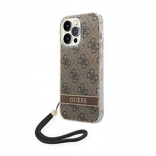 Guess Etui do iPhone 14 Pro Max brązowy hardcase na Arena.pl