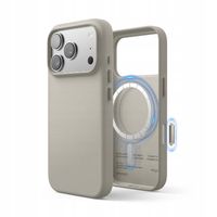 Etui Elago MagSafe Leather Case do iPhone 17 PRO Light Gray