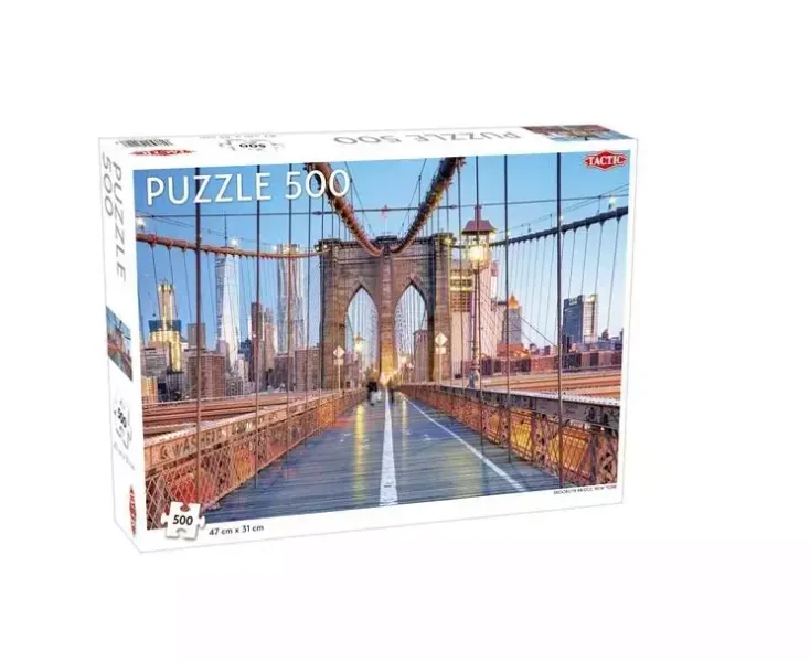 Puzzle 500 Around the World: Brooklyn Bridge zdjęcie 1