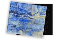 SZKLANA DESKA NA KUCHENKĘ 60x52 001A ABSTRAKCJA