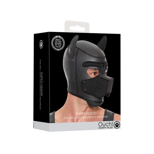 neoprene puppy mask - black na Arena.pl