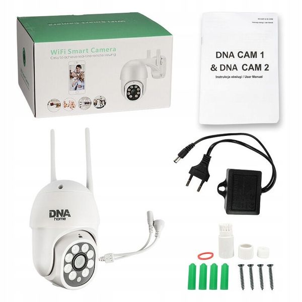 KAMERA WIFI IP SMART ZEWNĘTRZNA OBROTOWA FULL HD 2MP 1080p ZOOM 4x DETEKCJA zdjęcie 9