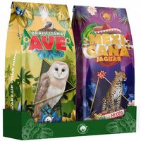 Kawa ziarnista 1kg x2 ŚWIEŻO PALONA Z PALARNI KAWY BLUE ORCA + GRATIS