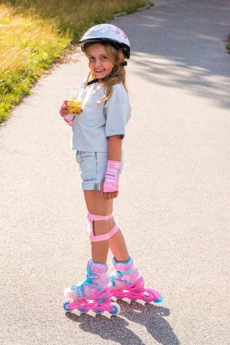 Rolki Regulowane RAVEN Caramell 26-29 Kółka LED na Arena.pl