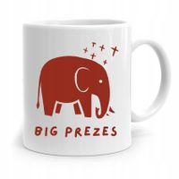 Dla Prezesa Viceprezesa Kubek Big Prezes Prezent Z Nadrukiem Ze Zdjęciem