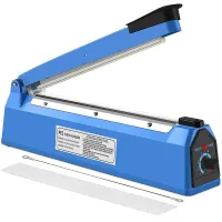 Zgrzewarka do folii 300 mm z regulacją czasu stalowa ręczna 400w