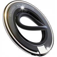 MAGNETYCZNY UCHWYT NA TELEFON MAGSAFE RING NA PALEC CZARNY