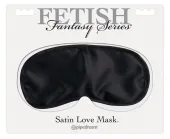 fetish fantasy series maska na oczy czarna z wyściołką uniwersalna