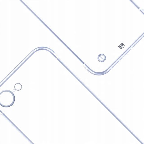 Ultralekkie etui na Apple iPhone 16E - 3mk Just20g Clear Case na Arena.pl