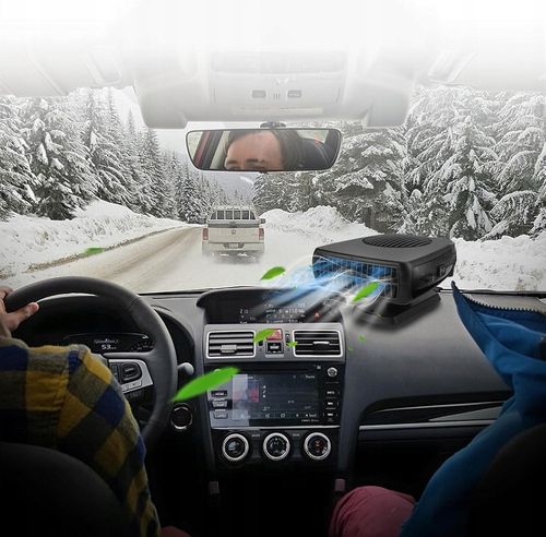 ODMRAŻACZ SZYBY 12V, 150W WENTYLATOR SAMOCHODOWY, PODGRZEWACZ SAMOCHODOWY na Arena.pl