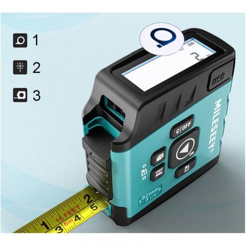 MILESEEY - DALMIERZ 40M 3W1 (MIARKA 5M, LCD, USB) na Arena.pl