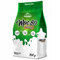BIAŁKO NATURALNE w proszku koncentrat WPC 80 bez dodatków CIASTKO KREM 700g