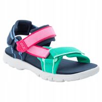 2X Sandały dziecięce dla dziewczynki Jack Wolfskin Seven Seas 3 K 4040061-1