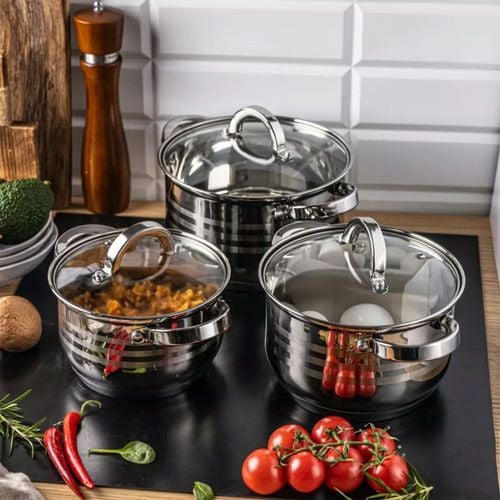 zestaw garnków 6 elementów klausberg kb-7693 na Arena.pl