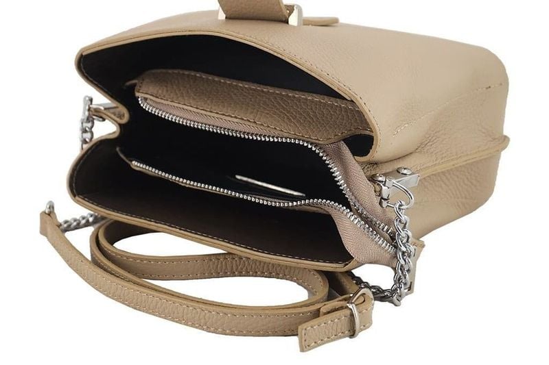 Torebka wizytowa na ramię Barberinis Brązowa jasna zdjęcie 3